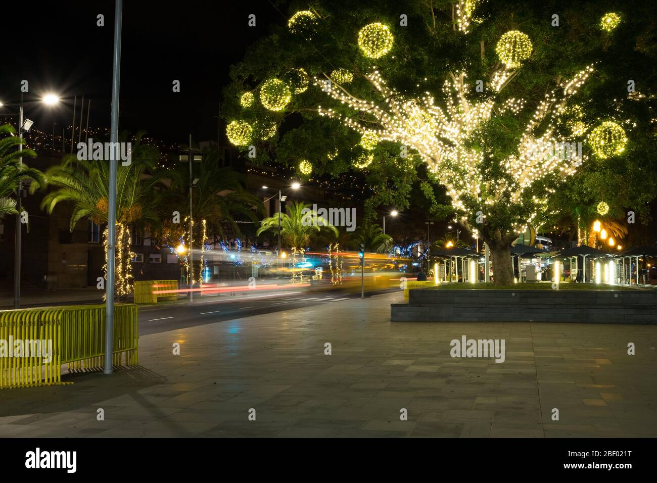 Carnival lights; Funchal; Madère 2019; Banque D'Images