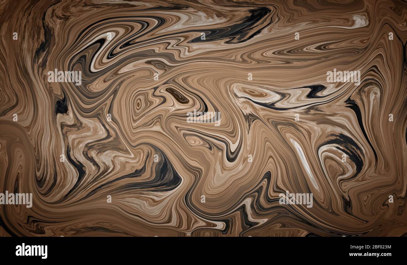 Fond abstrait avec imitation de métal liquide Banque D'Images
