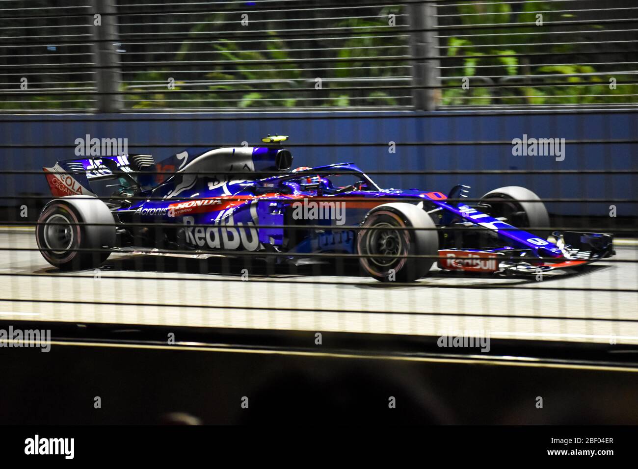 Pierre Gasly au Grand Prix de F1 de Singapour 2018 Banque D'Images
