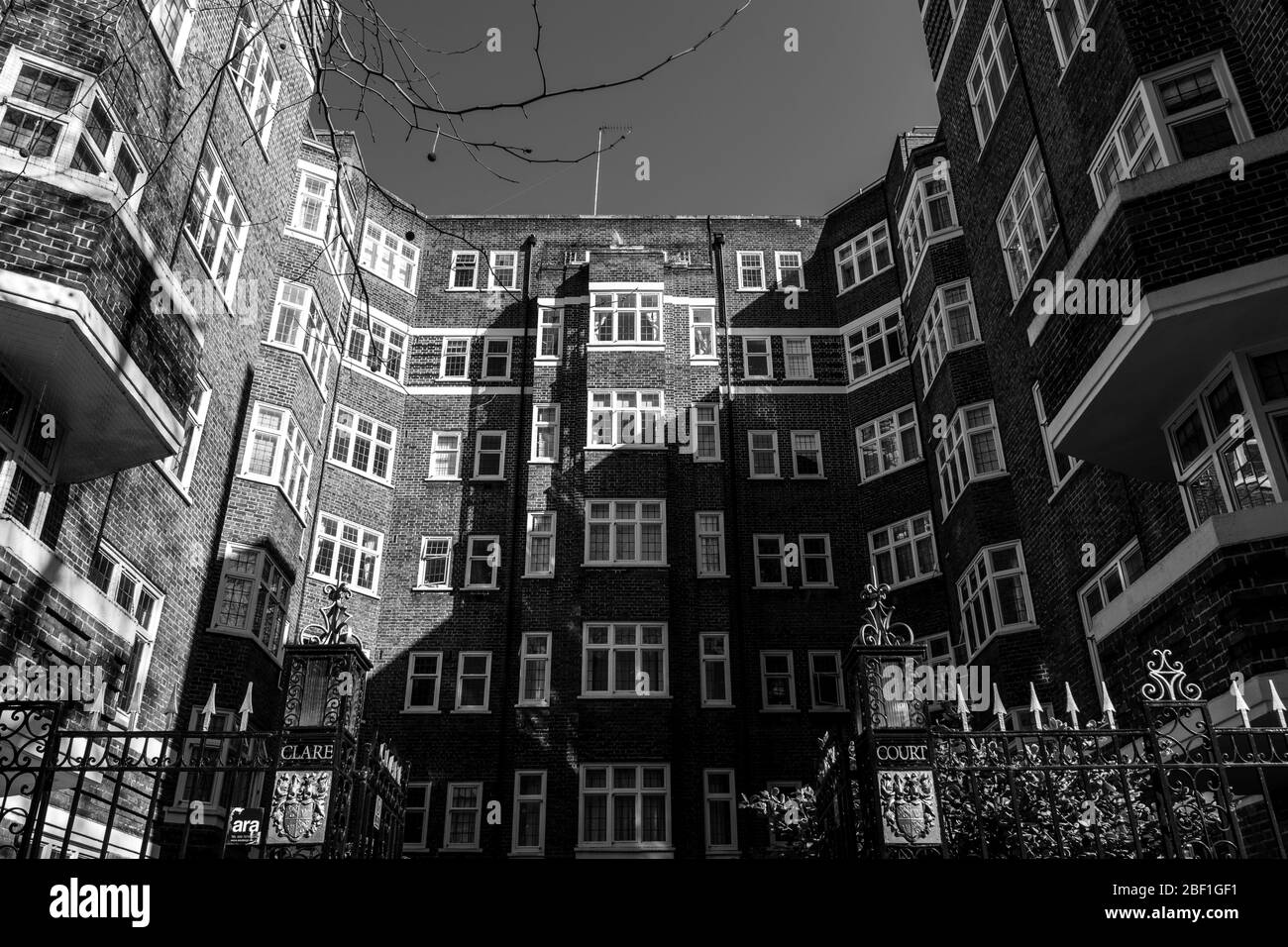 Clare court, Judd St Londres Banque D'Images