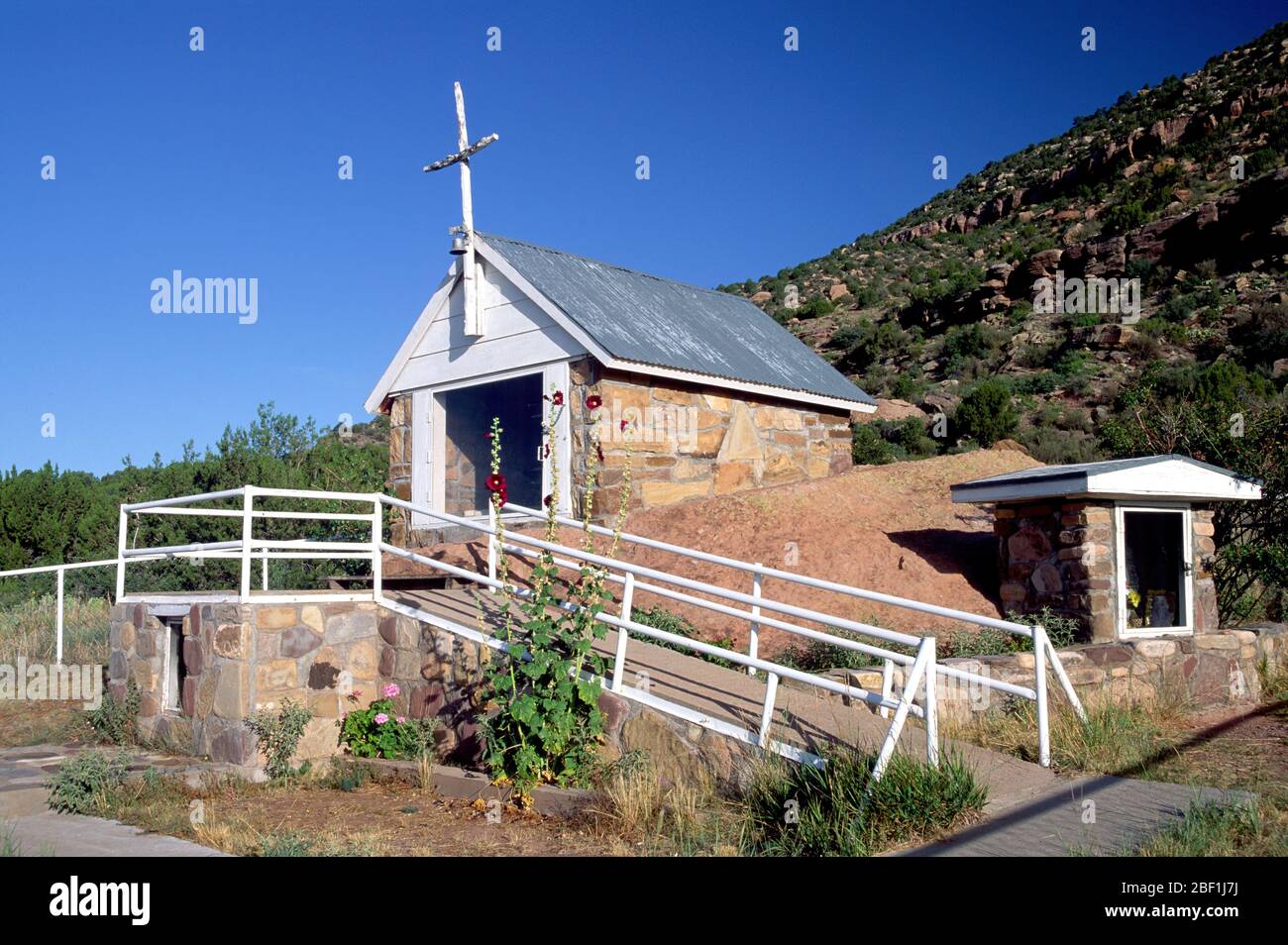 Sanctuaire de la Vierge Marie, comté de San Miguel, Nouveau Mexique Banque D'Images