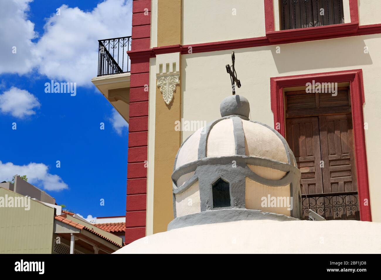 Eglise Notre Dame de la miséricorde, de la vieille ville, de la ville de Panama, Panama, Amérique Centrale Banque D'Images