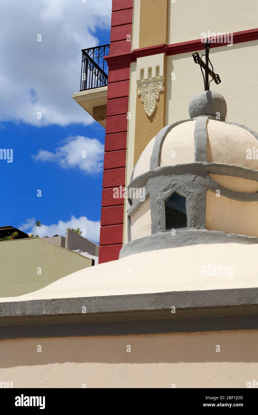 Eglise Notre Dame de la miséricorde, de la vieille ville, de la ville de Panama, Panama, Amérique Centrale Banque D'Images