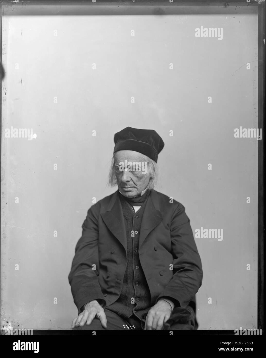 Portrait du si Regent John Maclean 18001886. Aussi connu sous le nom de 2813.Voir aussi Record Unit 95, Box 16, Folder 48.Portrait de John Maclean, Président du Princeton College et membre citoyen du Smithsonian Board of Regents du New Jersey. Banque D'Images