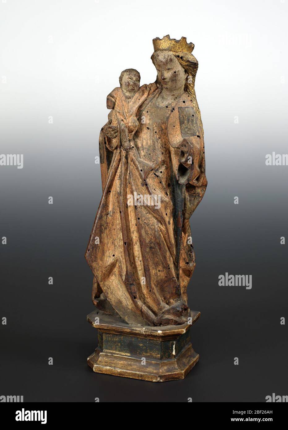 Vierge à l'enfant. Banque D'Images