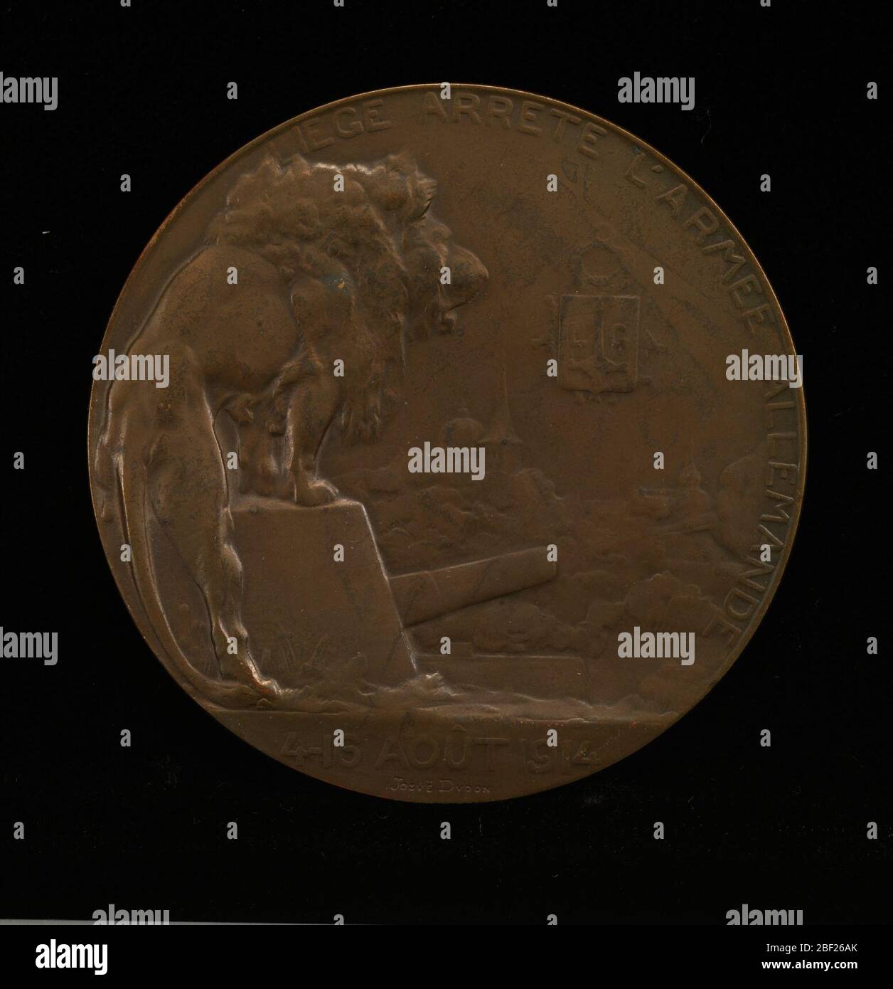 Verser la civilisation obverse. Banque D'Images