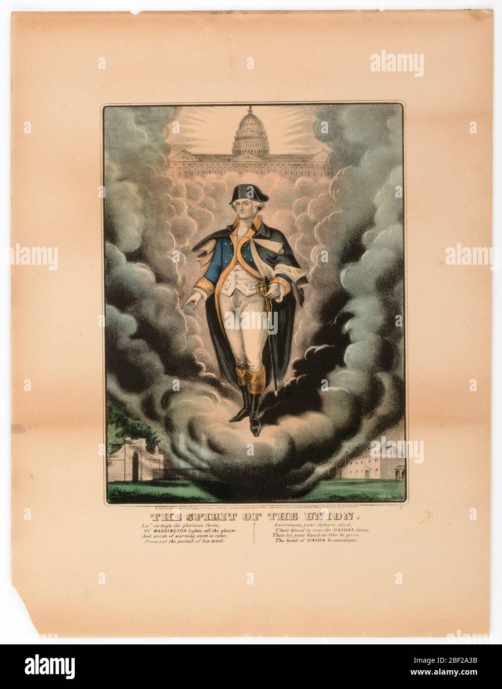 L'Esprit de l'Union. Banque D'Images