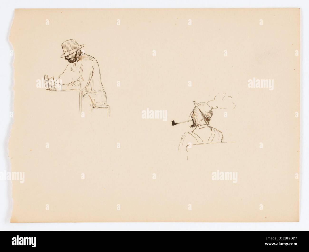 Sans titre deux dessins de hommes. Banque D'Images Sans titre deux dessins de hommes. Banque D'Images