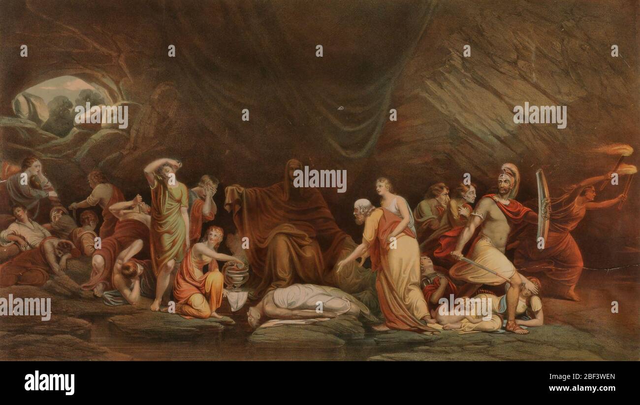 La Cour de mort. Banque D'Images