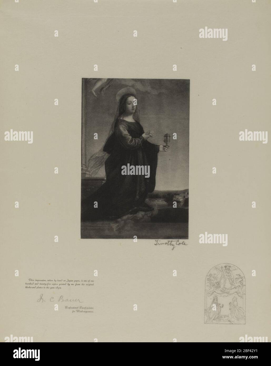 Anciens maîtres italiens. Banque D'Images