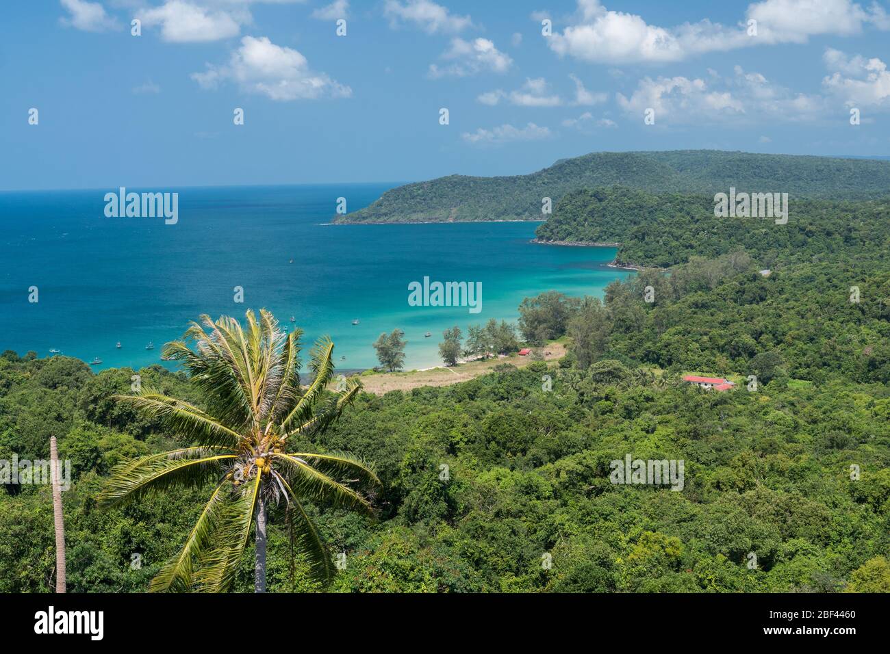 Phare, Koh Rong Sanloem, Cambodge Banque D'Images