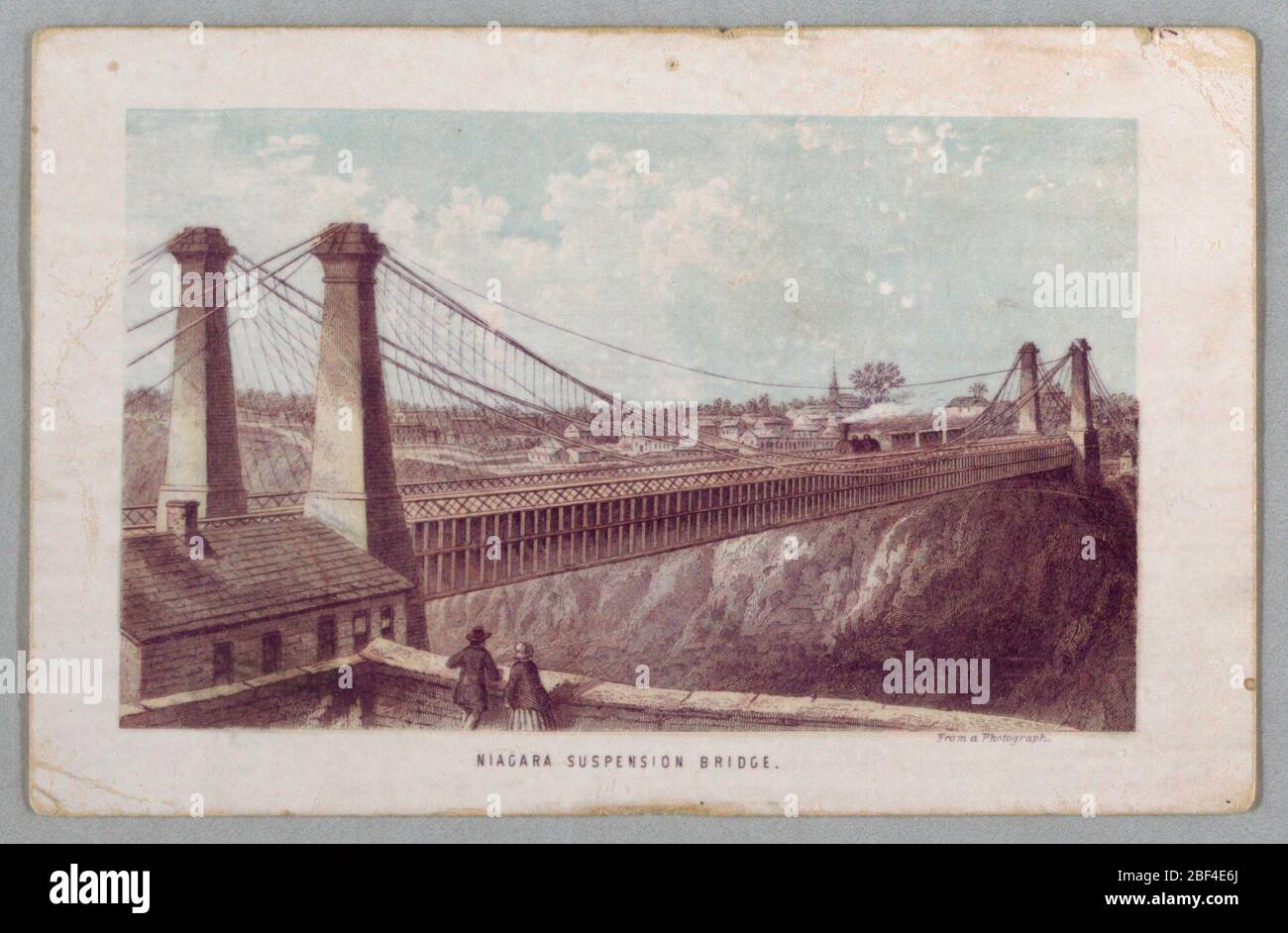 Les chutes du Niagara sont un guide complet. Rectangle horizontal. Banque D'Images