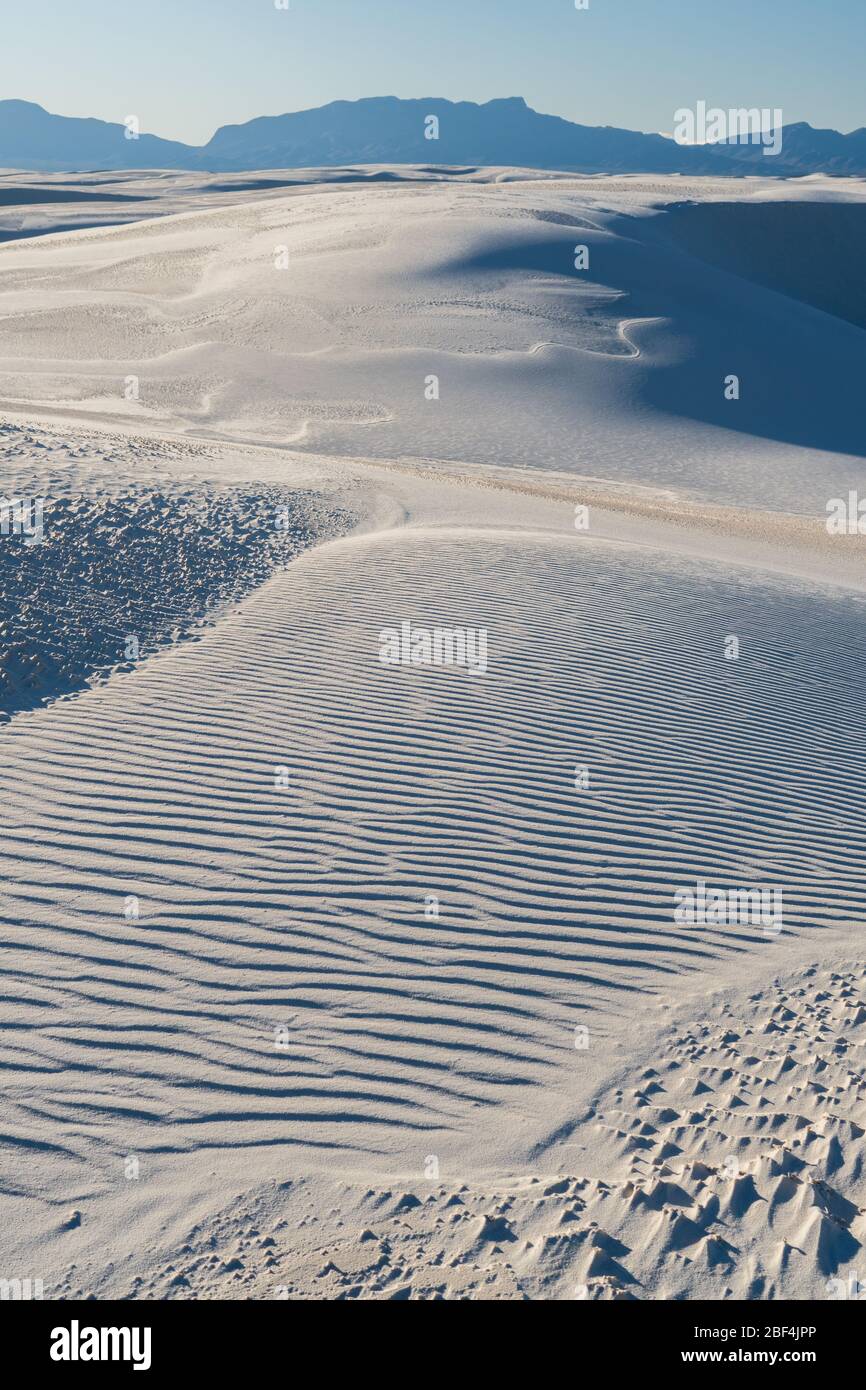 White Sands National Park Banque D'Images