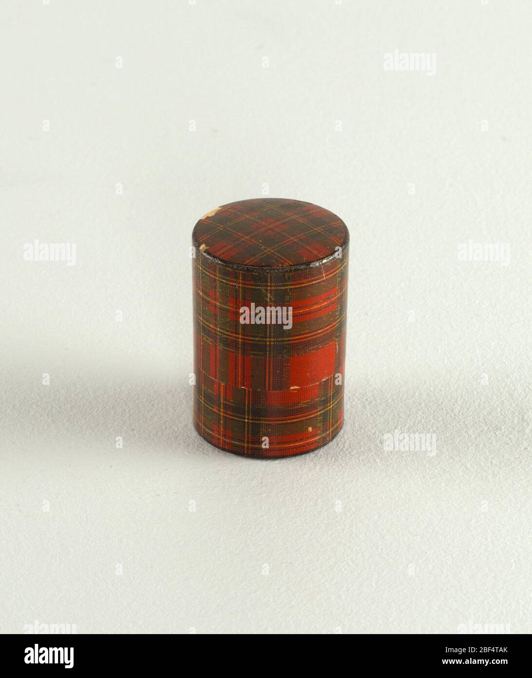 Flacon de parfum. En boîte; TartanwareSpecifically fait pour l'exportation américaine Banque D'Images