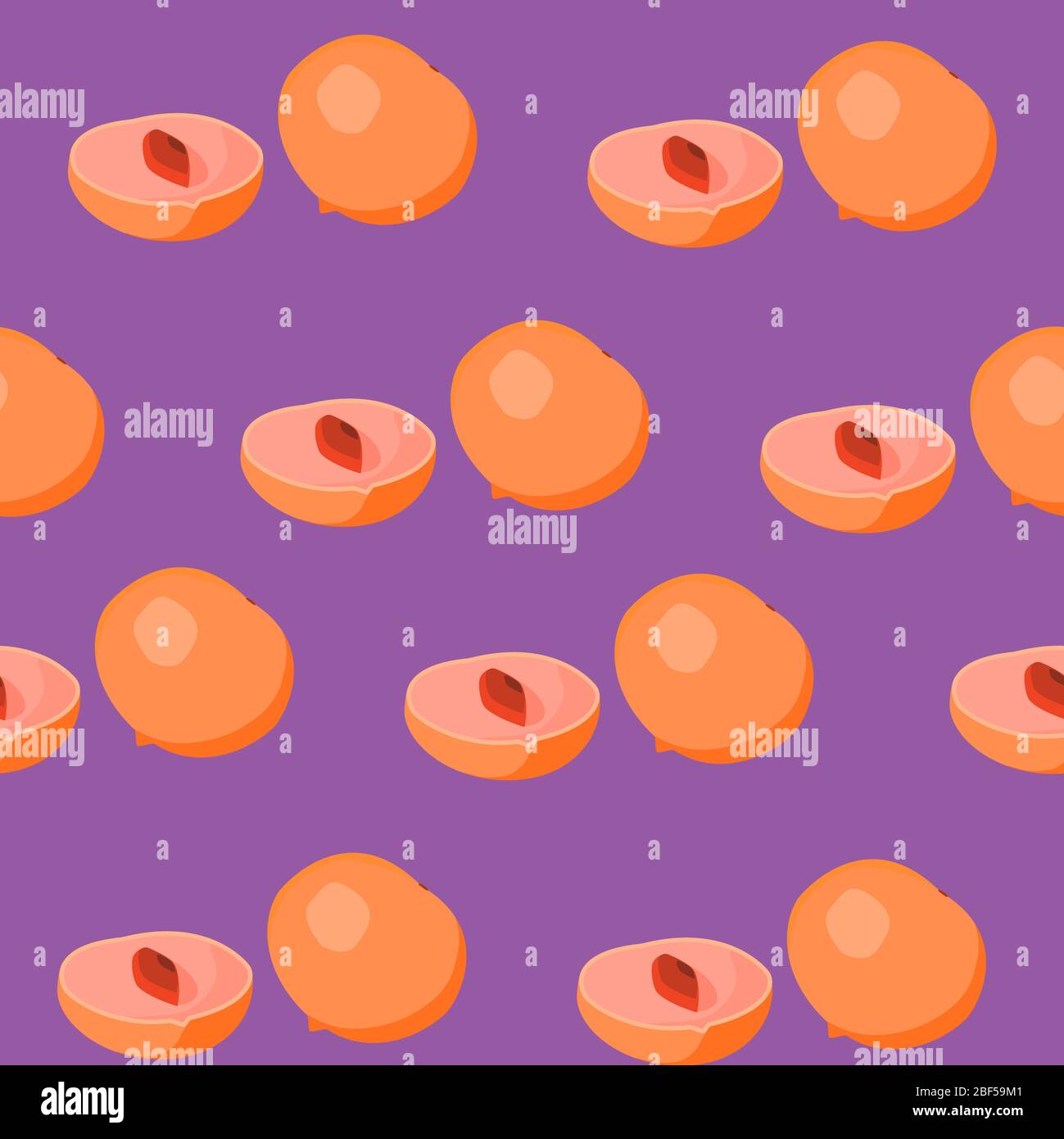 Motif abstrait sans couture texture toile avec éléments de fruit abui. Motif en tissu créatif sans fin avec des formes de petite Pouteria caimito. Banque D'Images