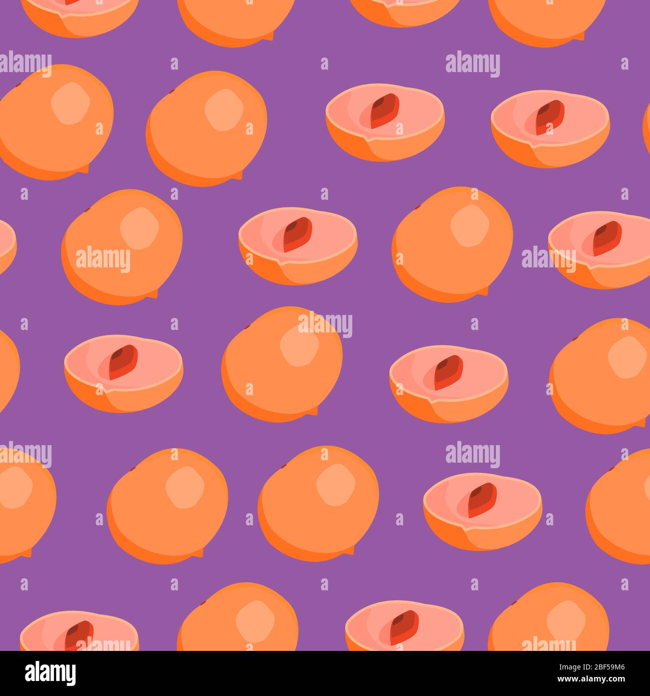 Motif abstrait sans couture texture toile avec éléments de fruit abui. Motif en tissu créatif sans fin avec des formes de petite Pouteria caimito. Banque D'Images