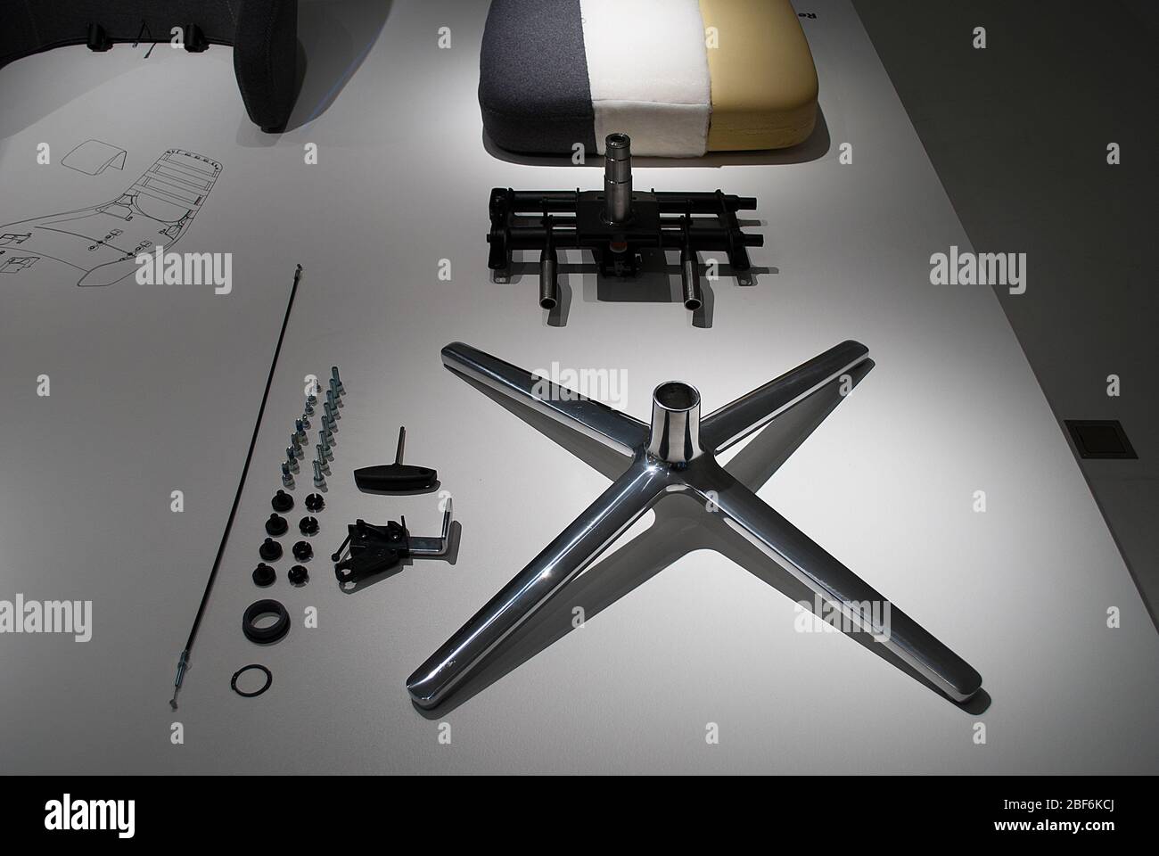 Campus Antonio Citterio Grand repos Vitra Banque D'Images