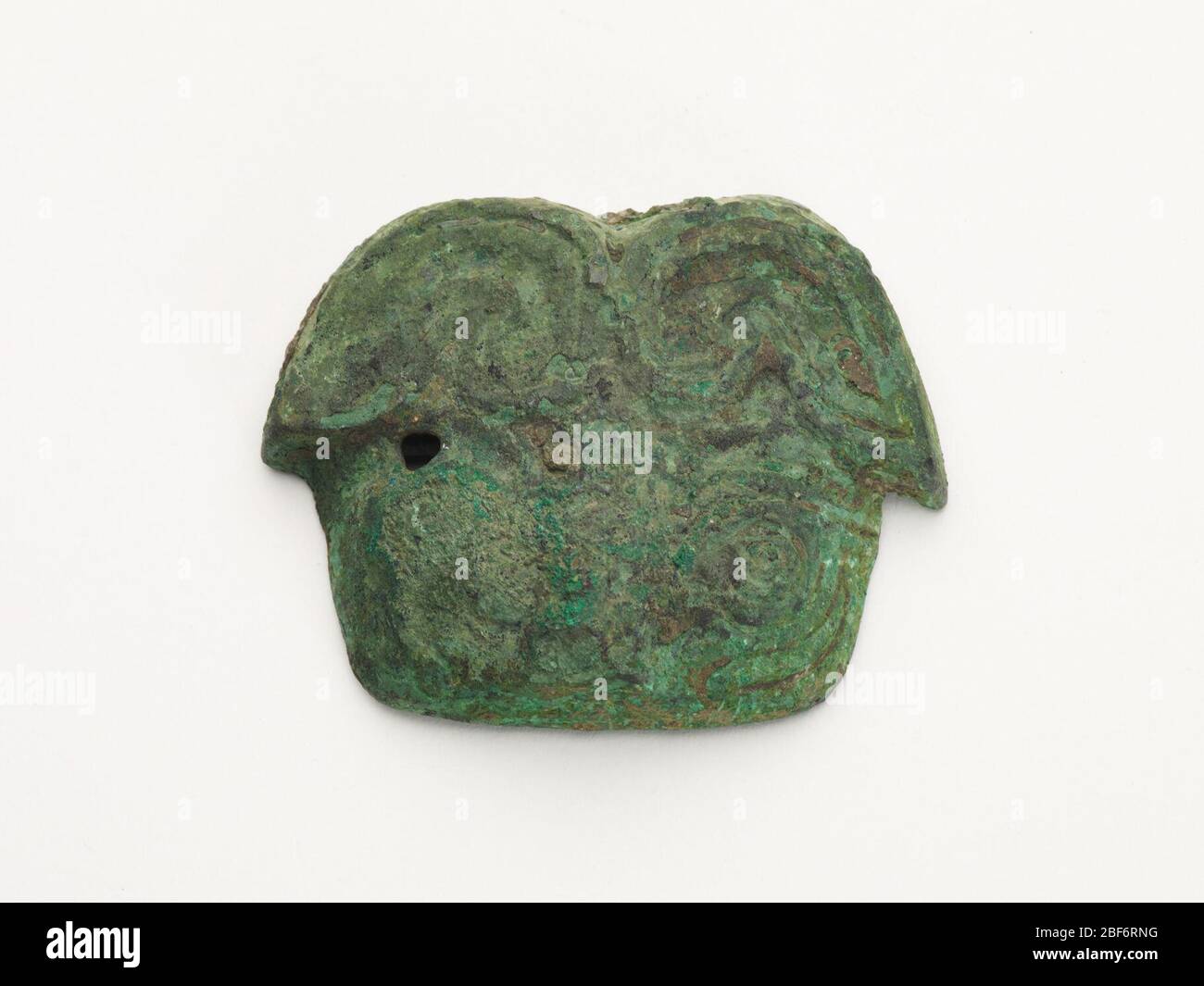 Ornement sous forme de masque animal. Abel William Bahr (1877-1959) Banque D'Images