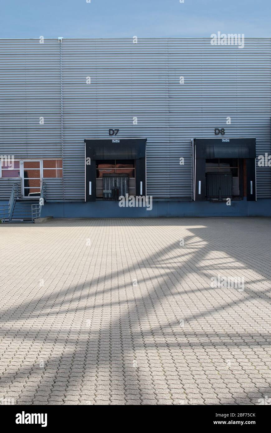 Bâtiment de l'usine Campus Vitra par Nicholas Grimshaw Banque D'Images