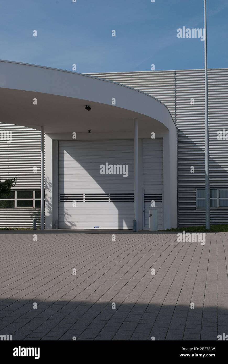 Bâtiment de l'usine Vitra Campus Banque D'Images