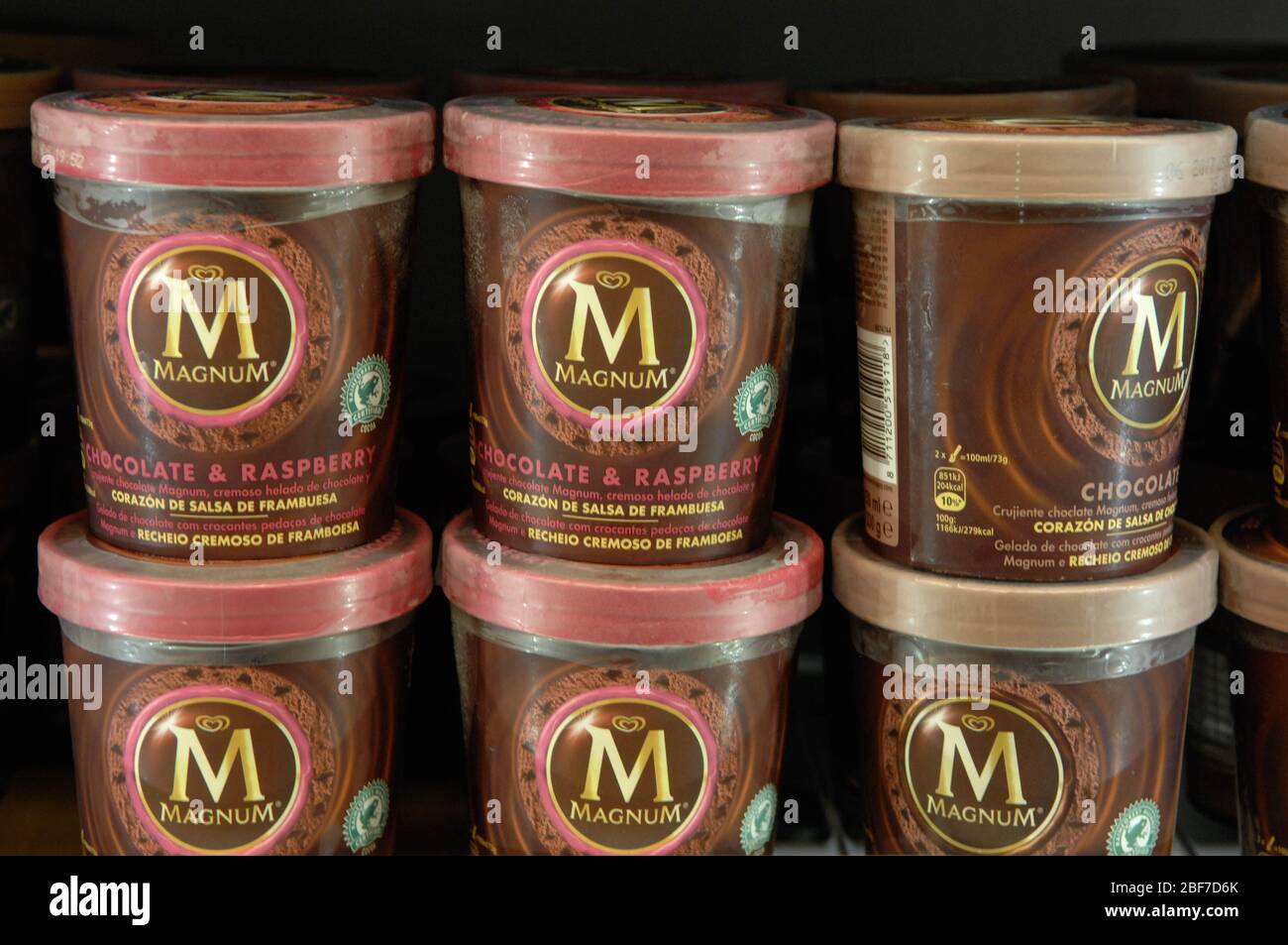 La crème glacée,Magnum Banque D'Images