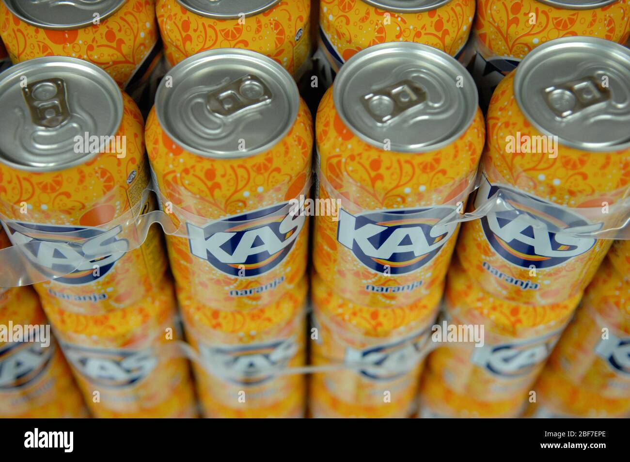 Kas, orange, soda Banque D'Images