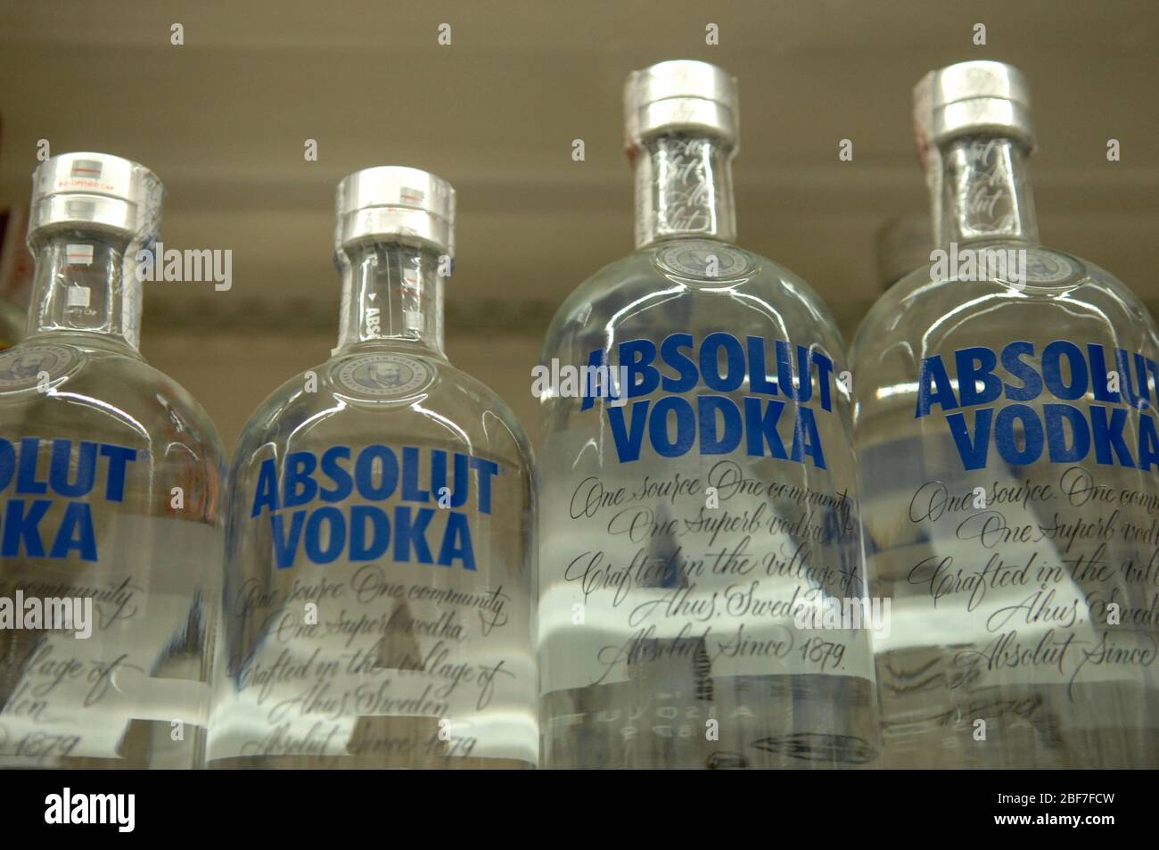 Absolut Vodka, Banque D'Images