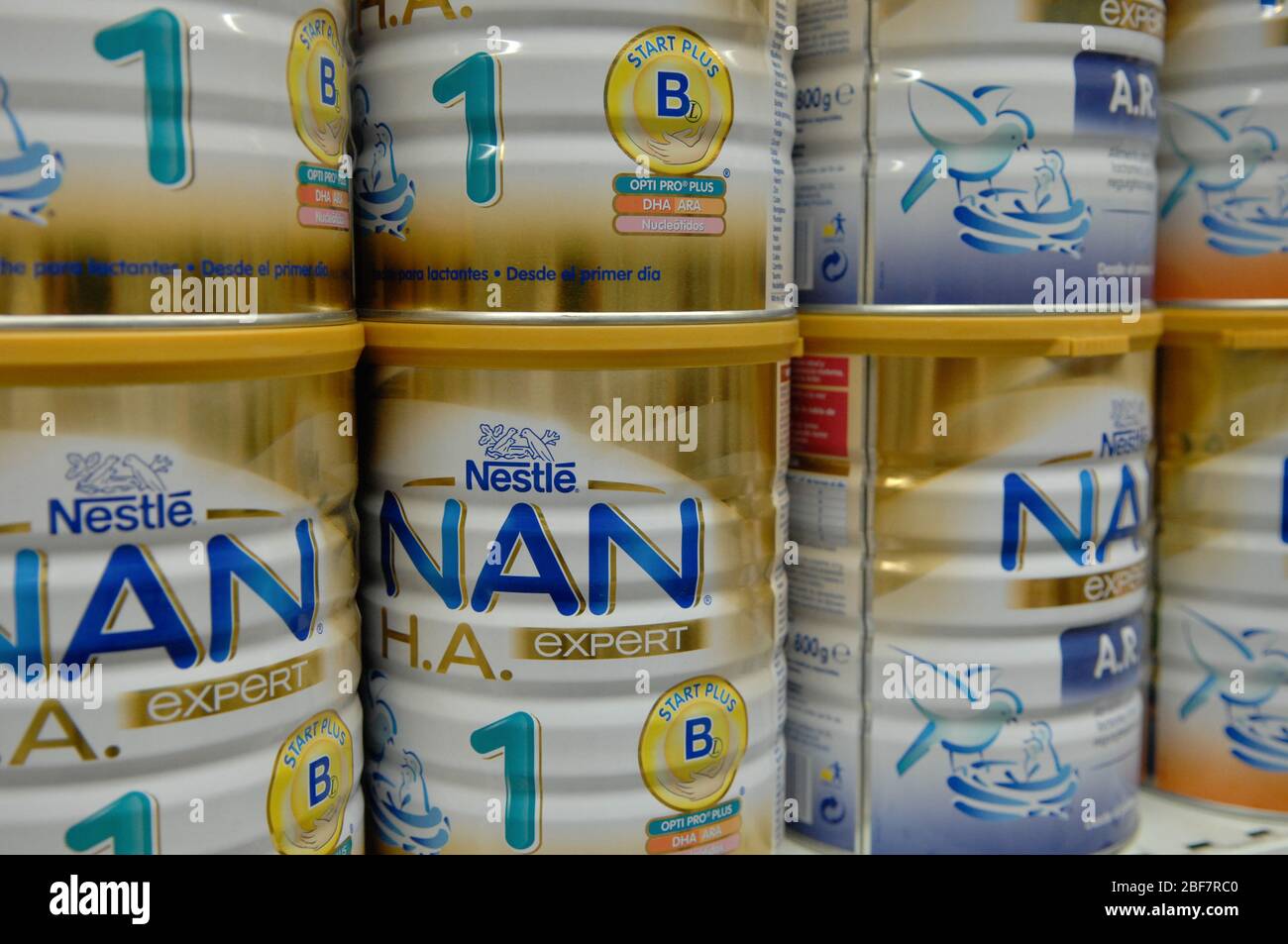 Nestle,Nan,formula Banque D'Images