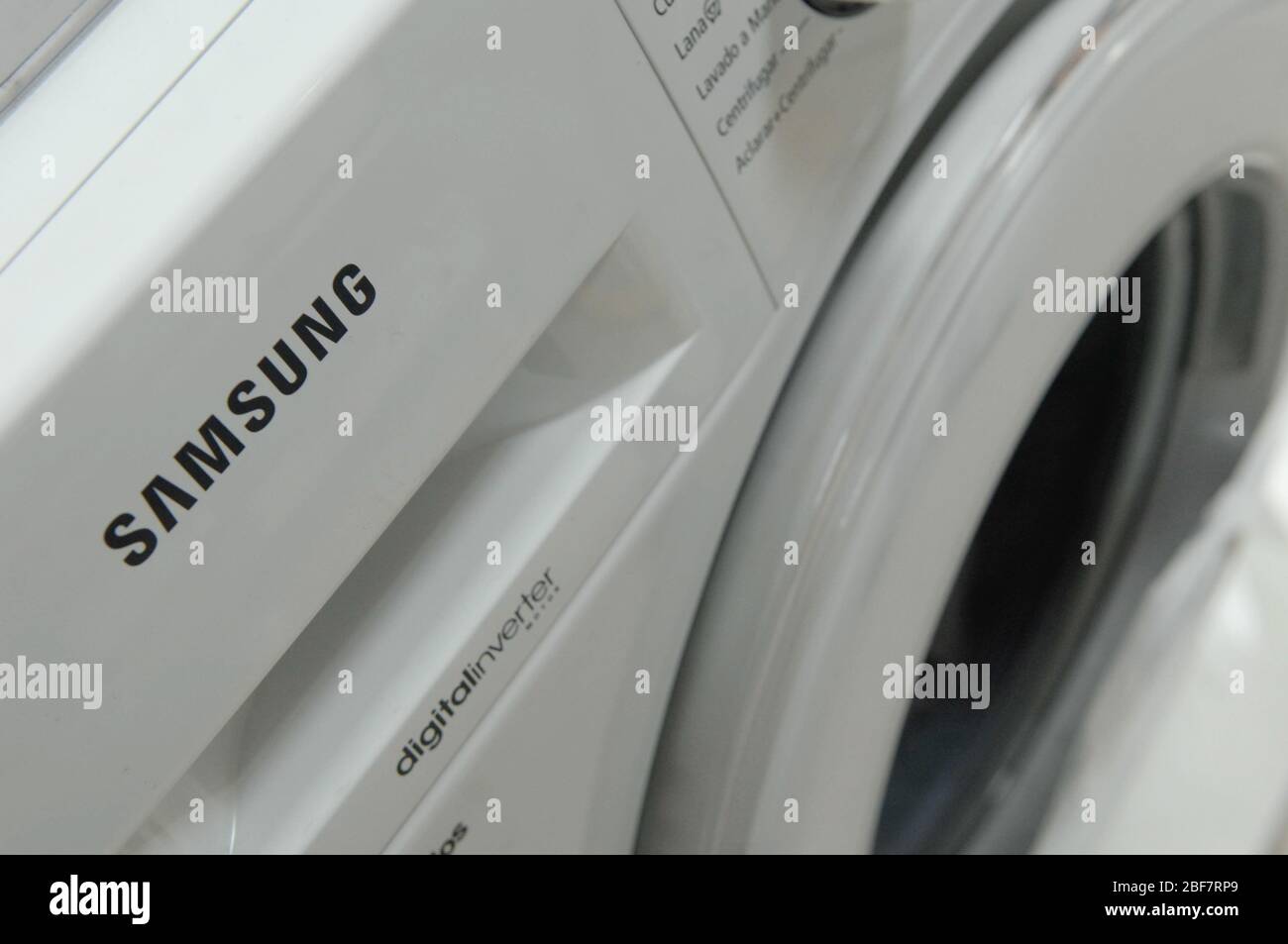 Sumsung, lave-linge Banque D'Images