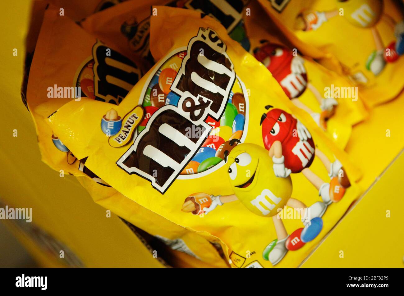 M&M,candy,peanut Banque D'Images