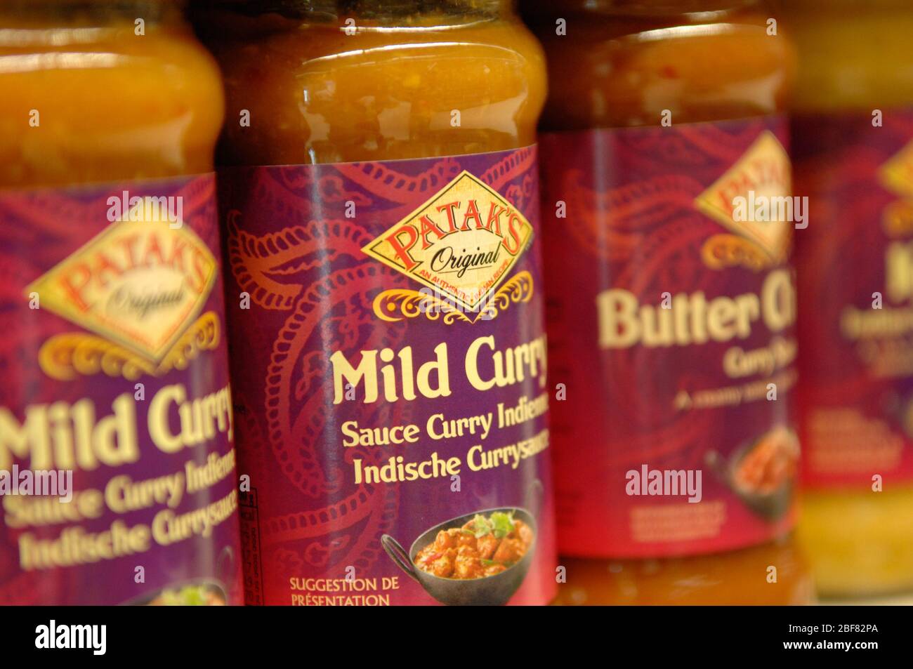 Cari doux,Patak's Banque D'Images