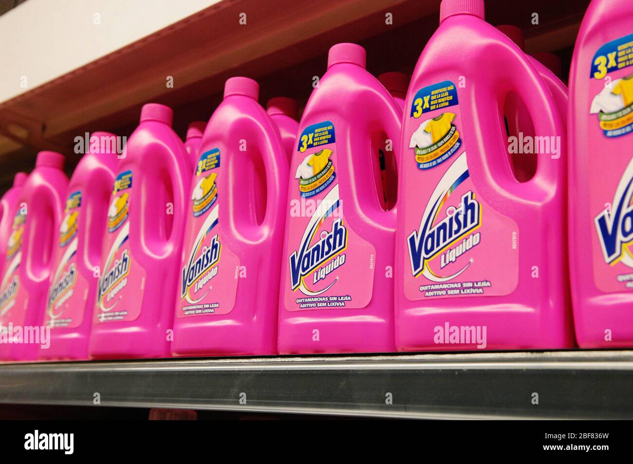 Vanish, agent de nettoyage Banque D'Images