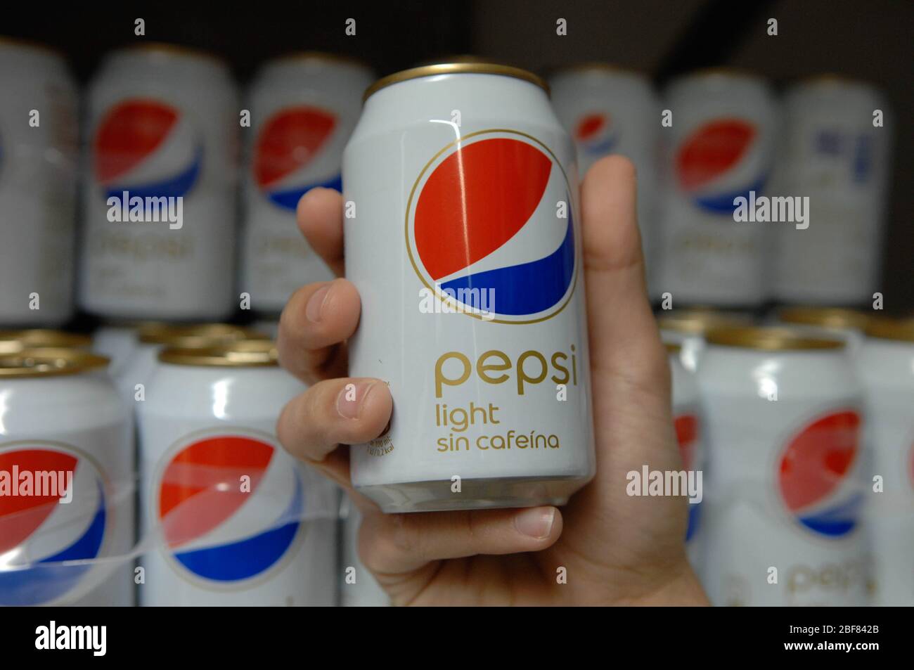 Soda,Pepsi Banque D'Images