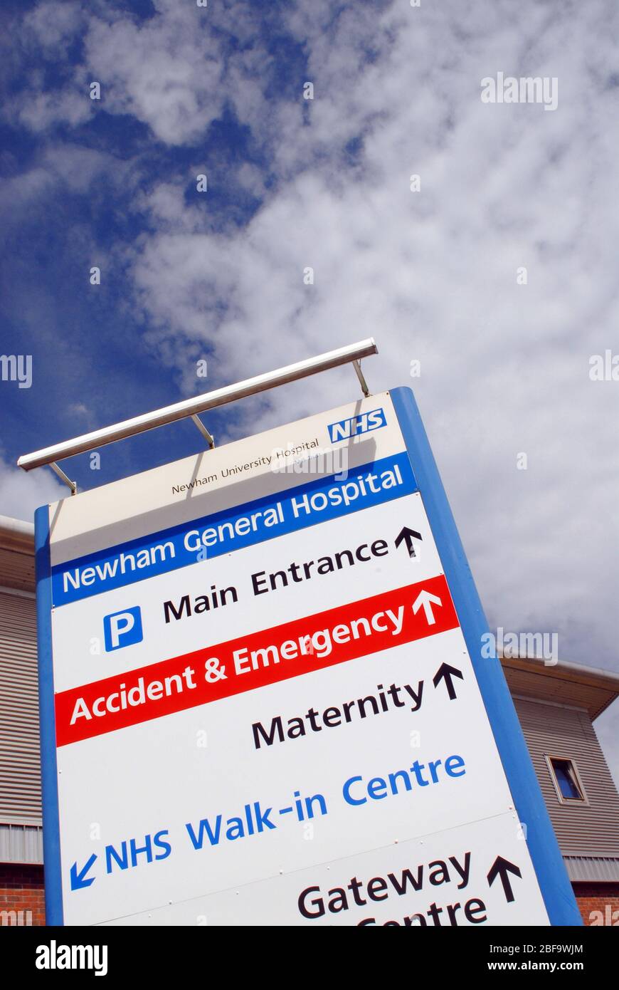 Hôpital universitaire de Newham Banque D'Images