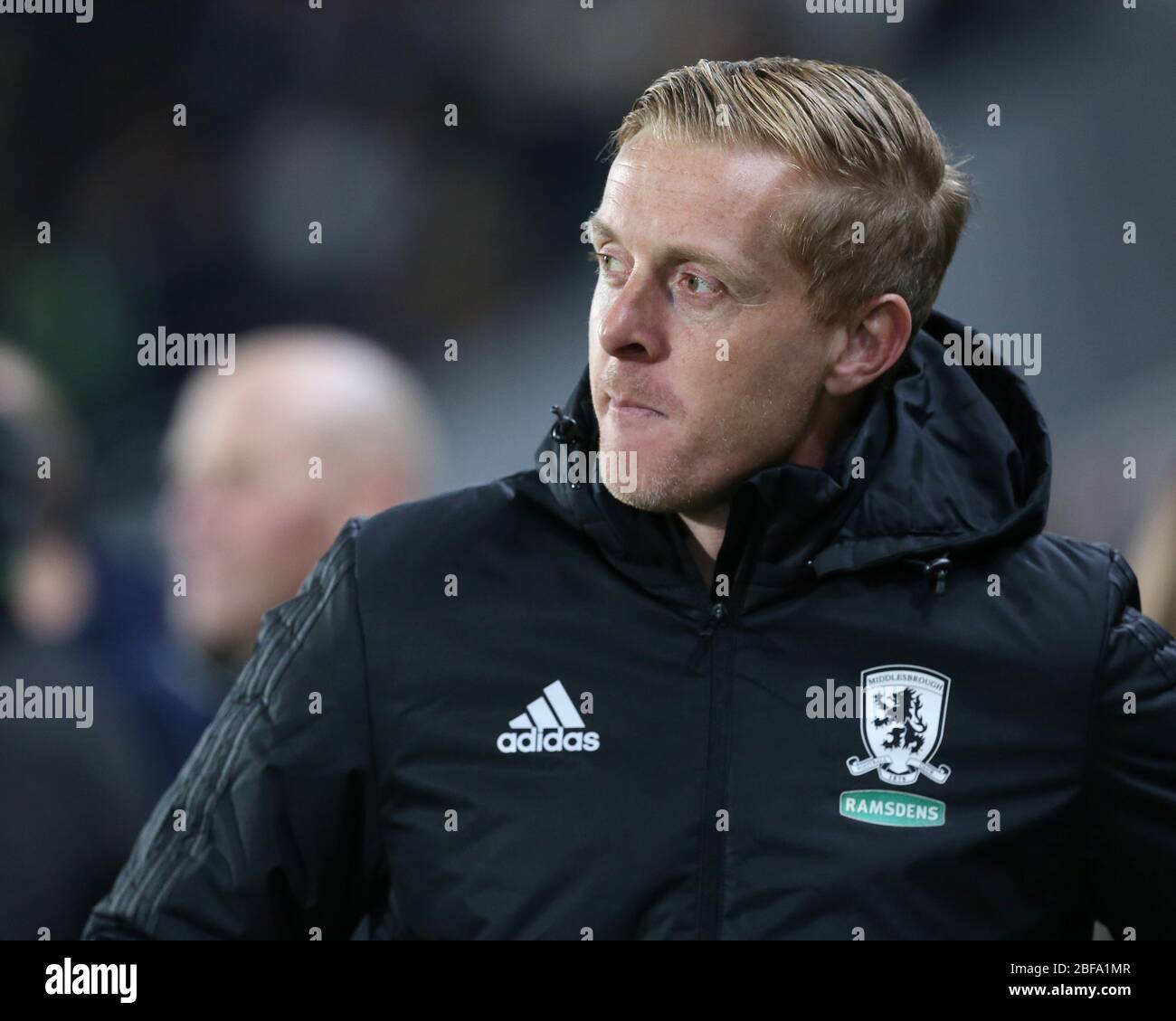 KINGSTON SUR HULL, ROYAUME-UNI. Garry Monk, responsable de Middlesbrough, lors du match du championnat Sky Bet entre Hull City et Middlesbrough au KC Stadium, Kingston, sur Hull, le mardi 31 octobre 2017. (Crédit: Mark Fletcher | mi News) Banque D'Images