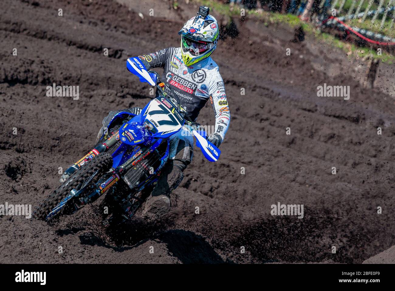 Valkenswaard (Pays-Bas, Italie). valkenswaard (pays-bas), Italie, 08 mars 2020, Alessandro Lupino (ITA) Equipe Yamaha Gebben Van Venlory Racing Classe MXGP pendant - - - crédit: LM/Davide Messora crédit: Davide Messora/LPS/ZUMA Wire/Alay Live News Banque D'Images