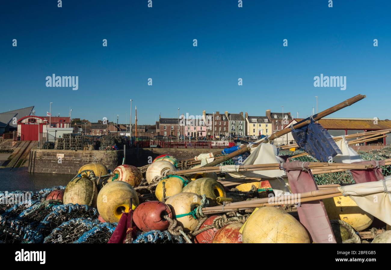 Port d'Arbroath Banque D'Images