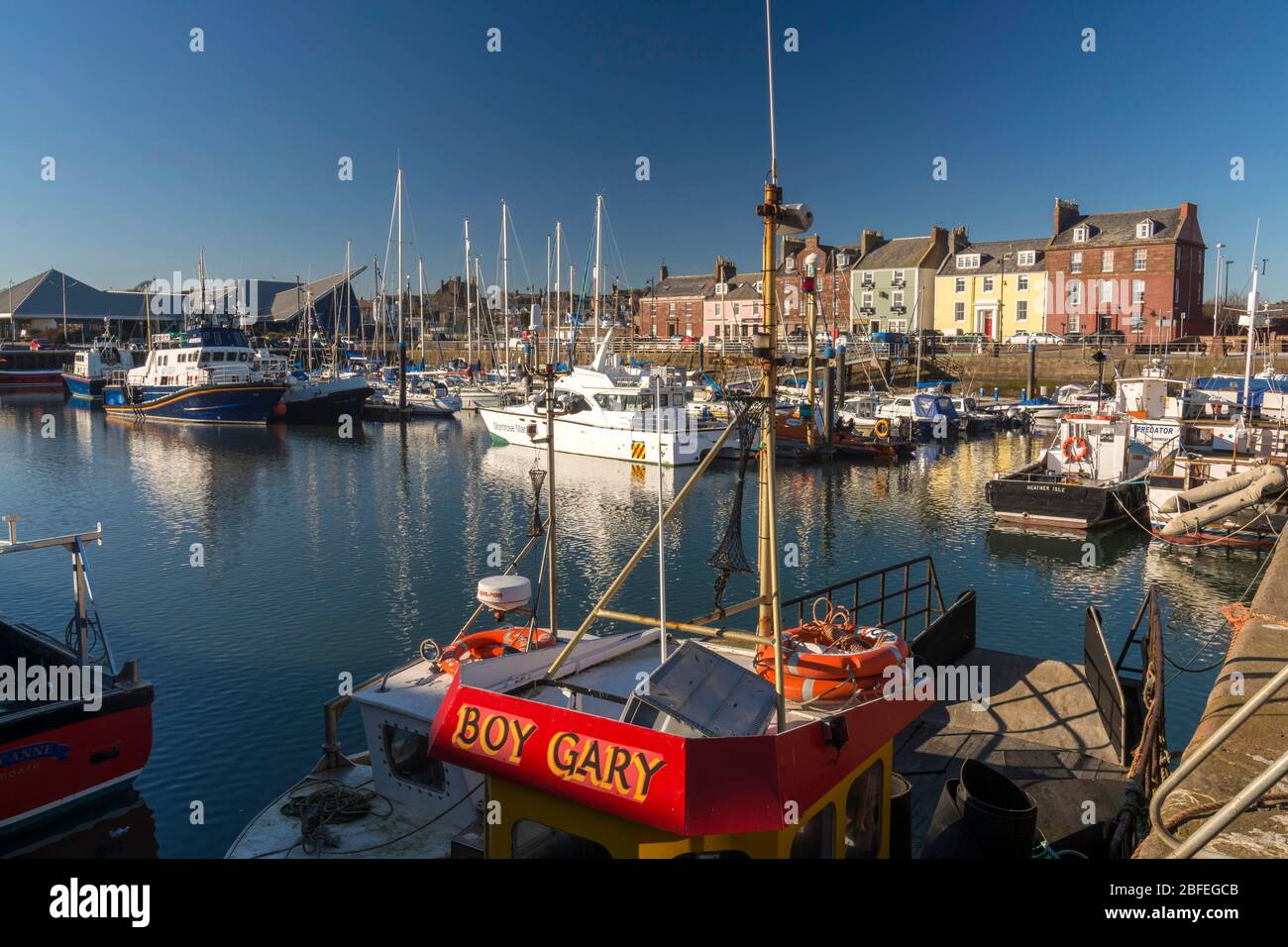 Port d'Arbroath Banque D'Images