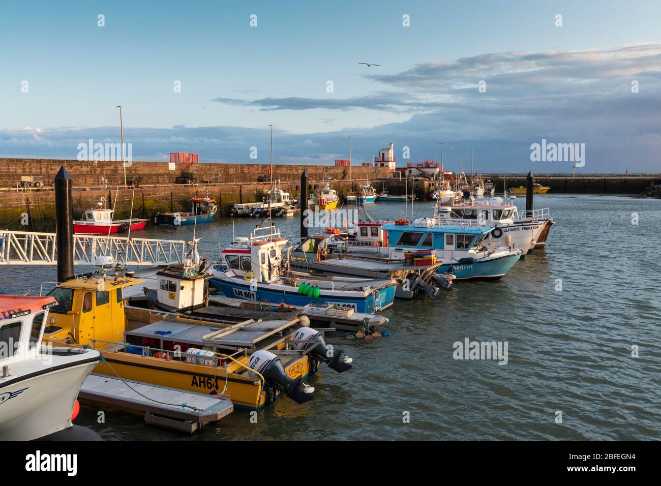 Port d'Arbroath Banque D'Images