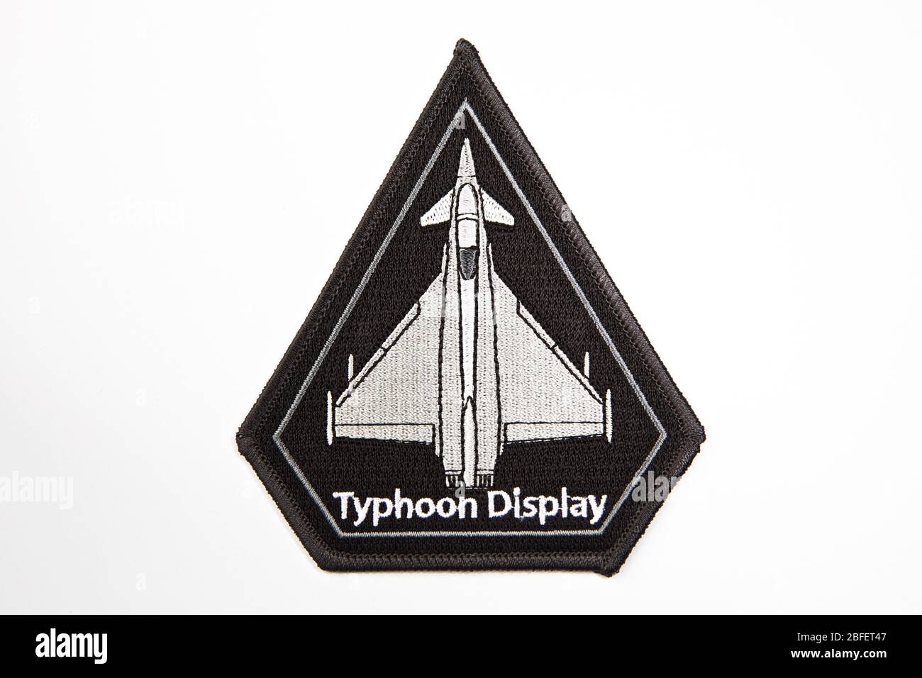 RAF Typhoon Display Team Patch Banque D'Images