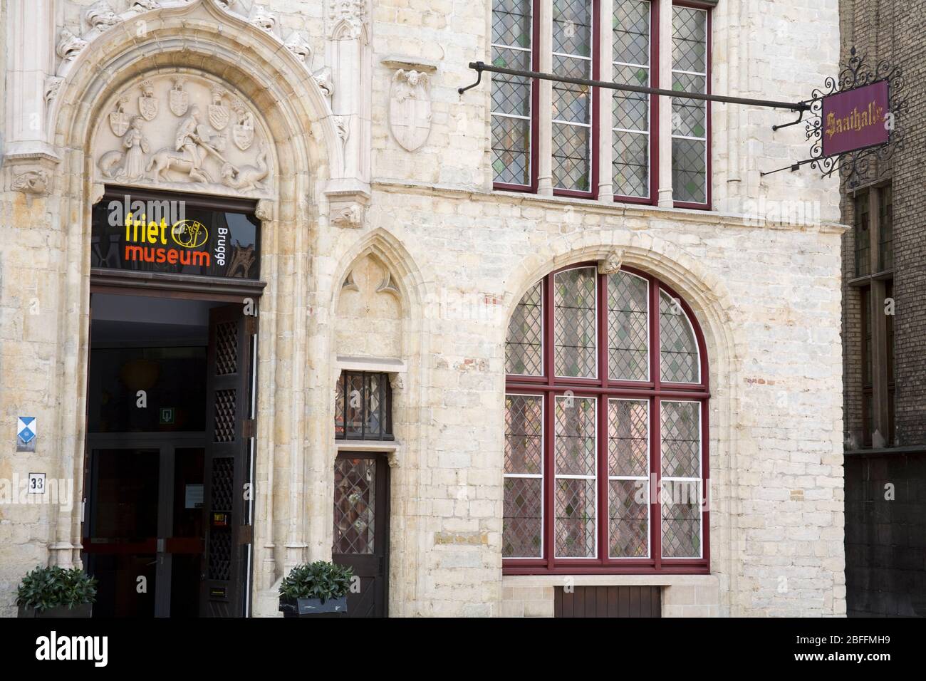 Musée du Fret (Musée des Fries françaises), Bruges, Flandre Occidentale, Belgique, Europe Banque D'Images