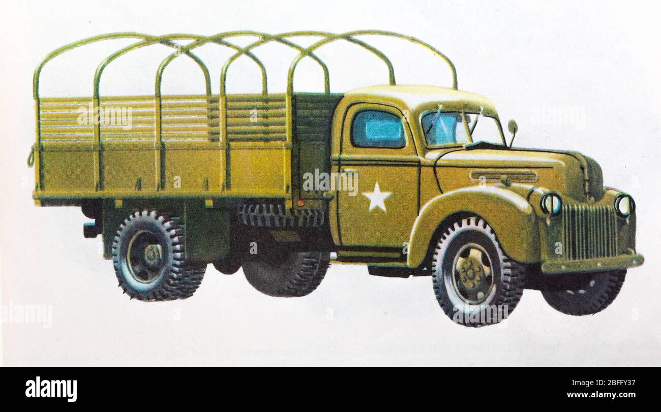 Ford 6, G-8, camion, 1942, États-Unis Banque D'Images