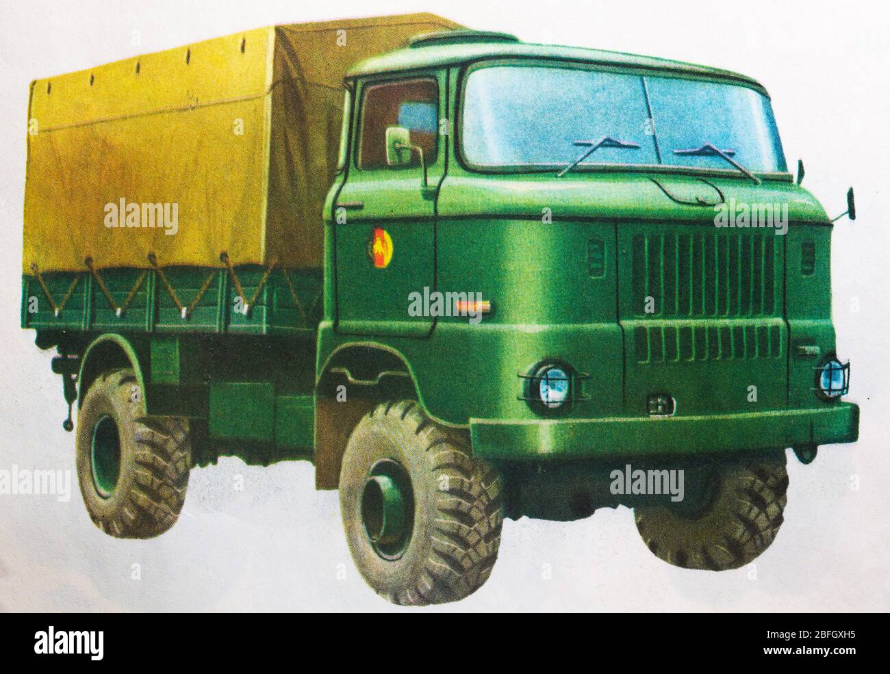 IFA W-50 LA Truck, 1965, Allemagne de l'est Banque D'Images
