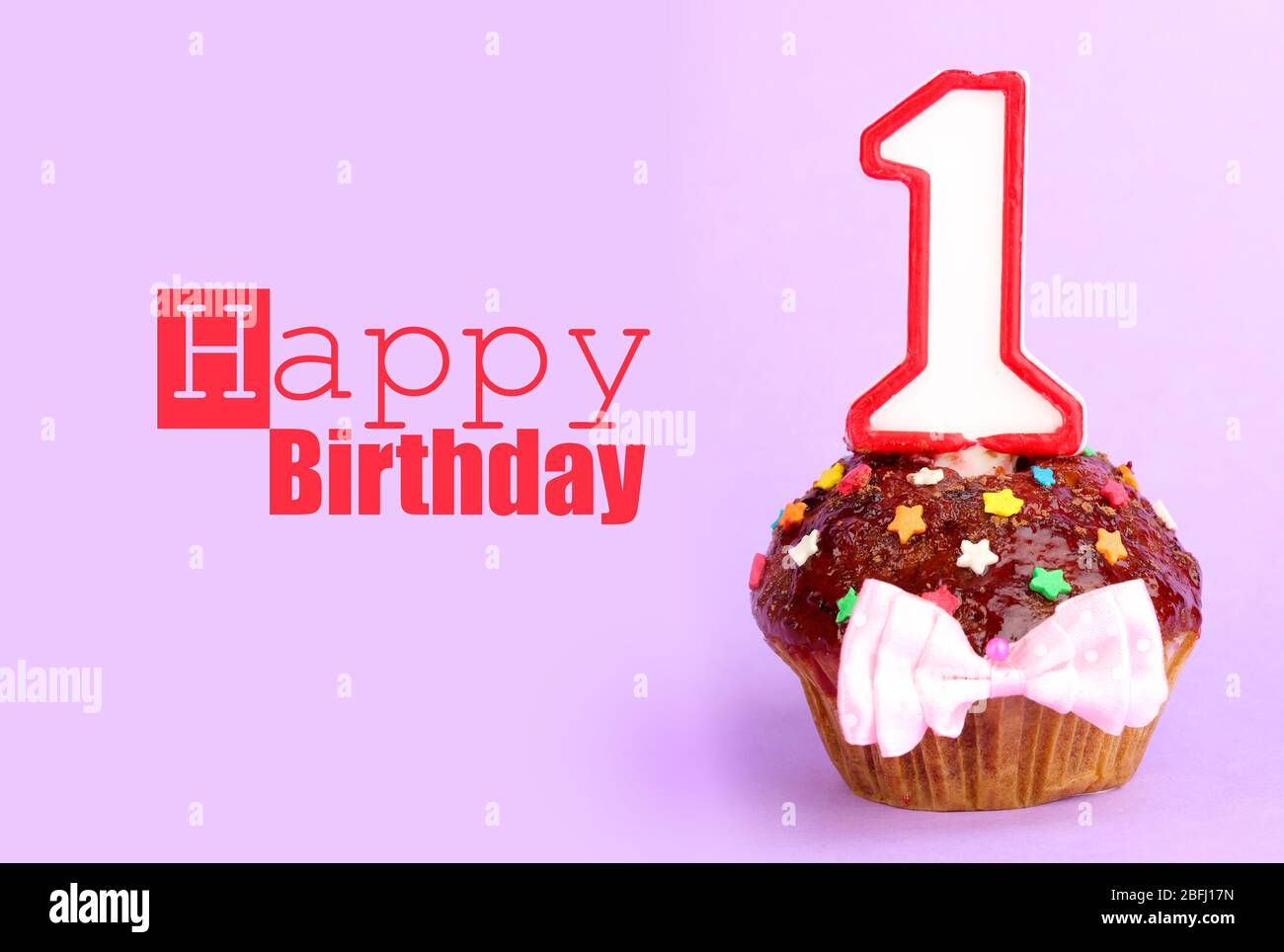 Carte Postale D Anniversaire Gateau D Anniversaire Au Chocolat Photo Stock Alamy