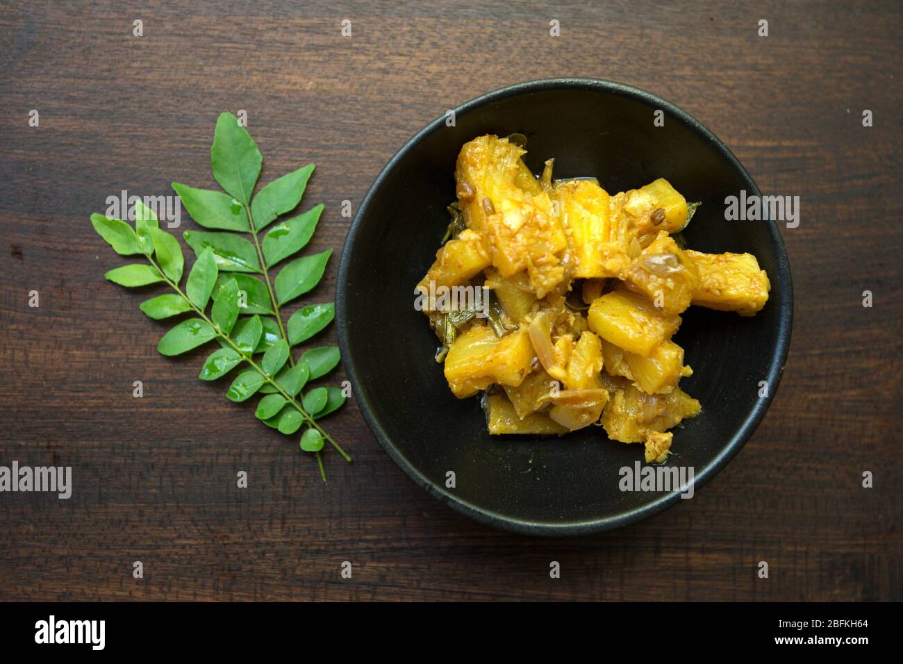 Sri Lankan Food - Curry de ananas Banque D'Images