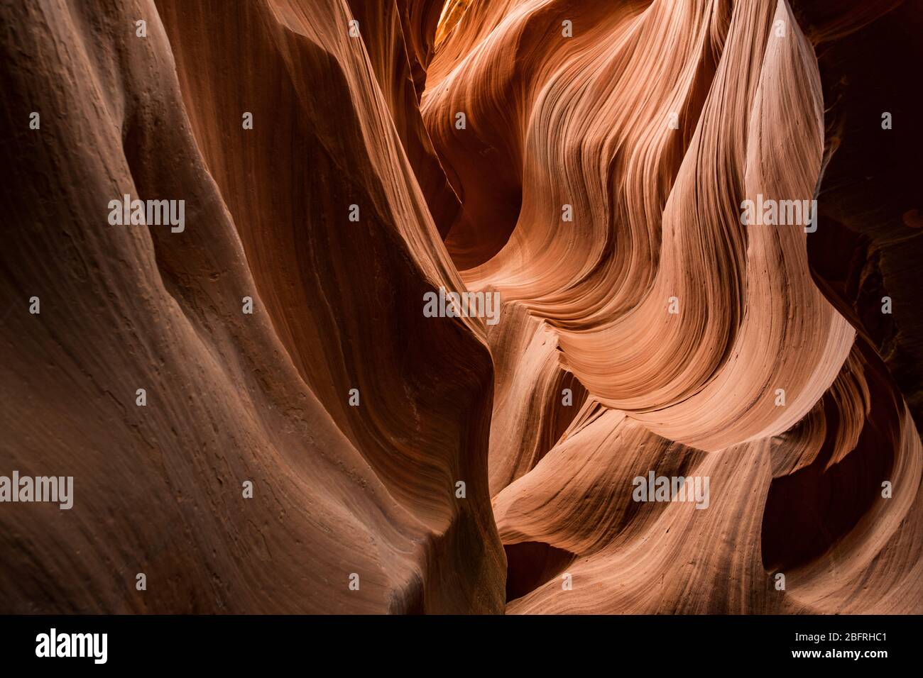 Lower Antelope Canyon en Arizona Banque D'Images