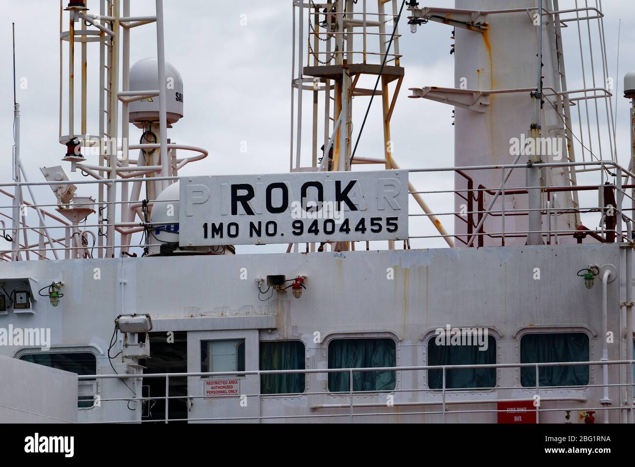 Rook Limosol super structure, Fremantle, Perth, Australie occidentale Banque D'Images