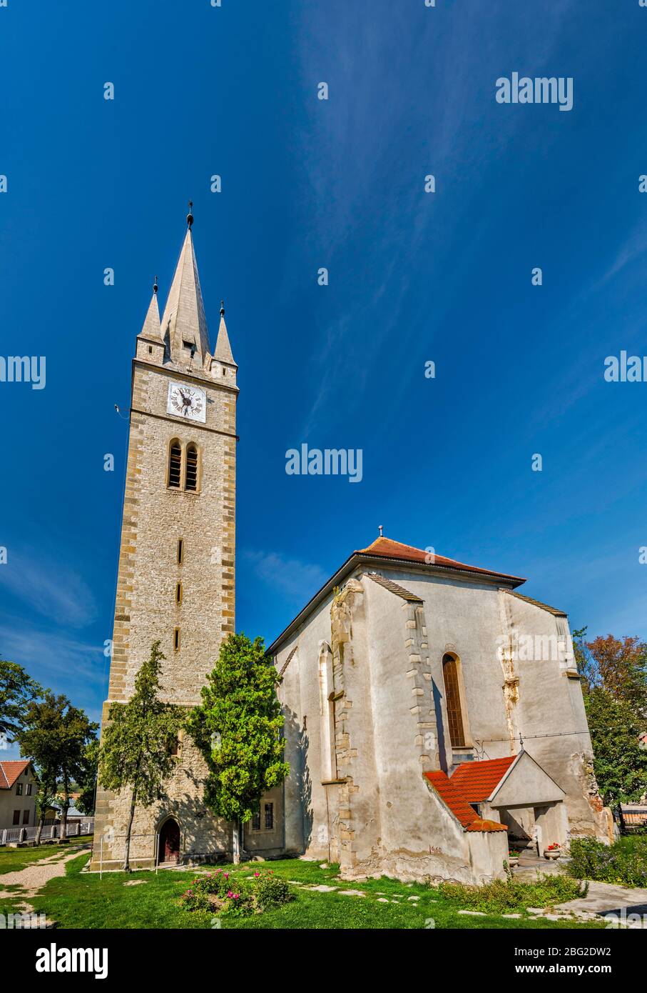 Biserica Reformata (Église réformée) à Turda, Comté de Cluj, Transylvanie, Roumanie Banque D'Images