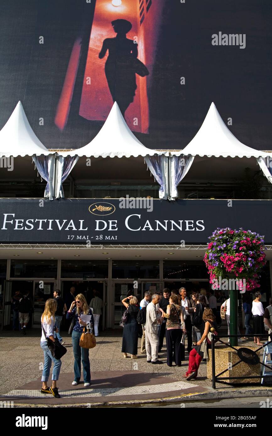 Festival de Cannes, Ville de Cannes, France Banque D'Images