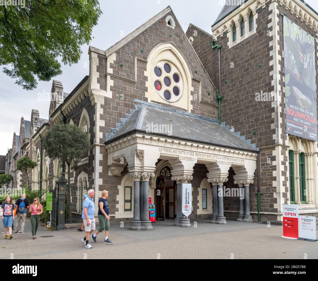 Musée de Canterbury, Christchurch, Nouvelle-Zélande Banque D'Images